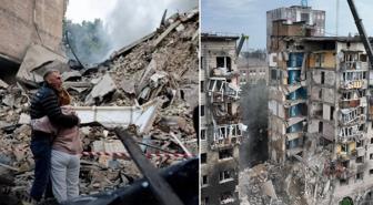 Rusya, Ukrayna'yı İHA ve füzelerle vurdu! 15 kişi öldü, 75 kişi yaralandı