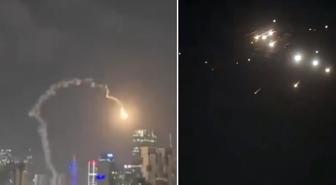 İran'dan yeni misilleme! Tel Aviv ve Hayfa'yı vuruyorlar