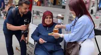 İstanbul'un göbeğinde bal challenge! Lezzeti tam not aldı