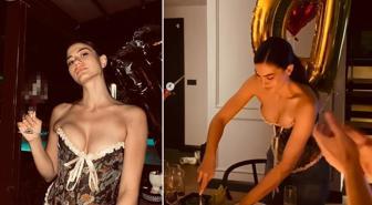 Eşref Rüya sezon finali yapıyor! Demet Özdemir'e kesilen pastanın üzerindeki not dikkat çekti