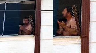 Böyle baba olmaz olsun! 4 aylık çocuğunu balkondan atmaya kalktı
