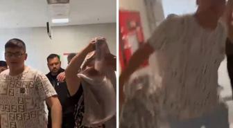 Vicdansız babanın yakınları muhabirlere saldırdı