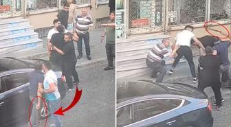 Cadde ortasında yaşlı adamı sopayla darbettiler