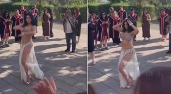 ODTÜ'de mezuniyete dansöz getirildi