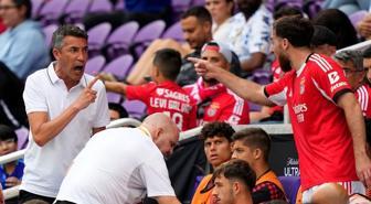 Benficalı futbolcu Orkun Kökçü, teknik direktörüyle tartıştı