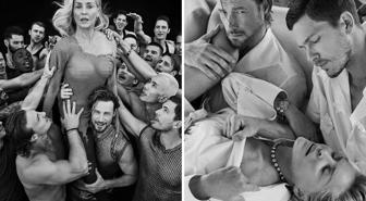 Üstsüz poz veren Sharon Stone, yine sınırları zorladı