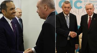 Cumhurbaşkanı Erdoğan'dan peş peşe kritik temaslar