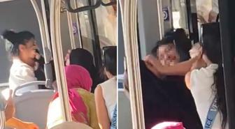 Otobüste çarşaflı kadına saldırdı: Defolun gidin bu ülkeden