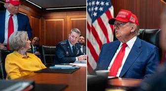 Trump, İran saldırısını böyle takip etti