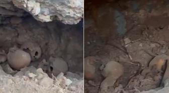 Temel kazısında kepçeye takıldı, ekipler hemen harekete geçti