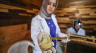 4 arkadaş eşleriyle ürettikleri arı sütünü kilosu 45 bin liradan satıyor