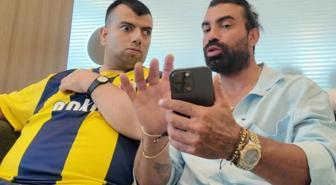 'Kadıköy Boğası' Mustafa'ya göz ameliyatı öncesi Levent Mercan ve Volkan Demirel'den destek
