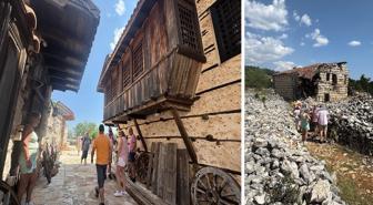 Antalya'nın 15 haneli 50 nüfuslu beton yapı bulunmayan 800 yıllık tarihi köyüne turist akını