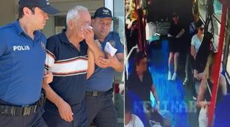 Otobüste etek altı fotoğraf çektiği iddia edilen emekli hakime gözaltı