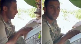 Şehit askerimizden geriye Kur'an- Kerim okuduğu görüntüler kaldı