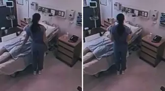 Üniformasının önünü açarak hastaya göğüslerini gösteren hemşireye tepki yağıyor