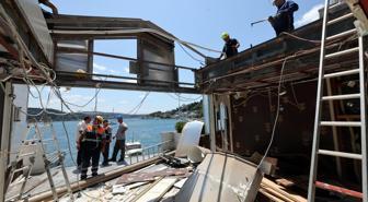 İstanbul Boğazı'ndaki kaçak yapılar yıkılmaya başlandı