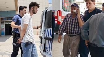 Kendisini hortumla serinletmeyen bahçıvanı tekme ve yumrukla darbetti