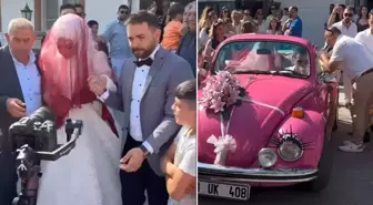 Kadir Ezildi gelinini davul zurna eşliğinde baba evinden aldı