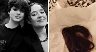 Bıçaklı saldırıda hayatını kaybeden Ahmet Minguzzi'nin annesi oğlunun saçlarını paylaştı