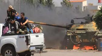 İsrail, silahlı çatışmalara müdahaleye giden Suriye ordusuna ait tankları vurdu