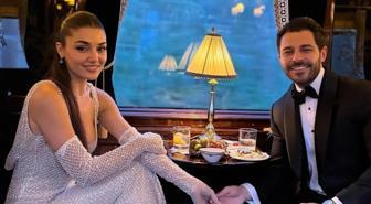 Hakan Sabancı'nın paylaştığı karede Hande Erçel'in doğallığı öne çıktı
