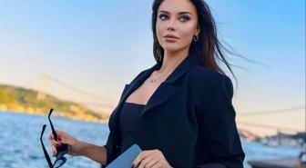 Tuvana Türkay'dan İtalya sokaklarında cesur kombin