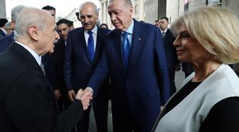 TBMM'deki 15 Temmuz anma programına Tansu Çiller de katıldı