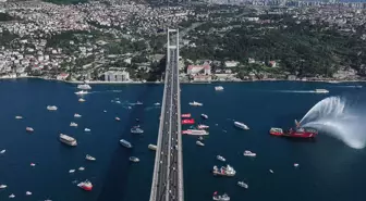 15 Temmuz şehitleri anısına 253 tekne boğazdan geçti