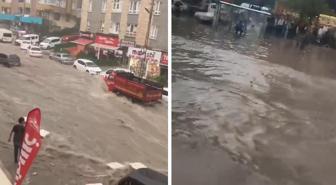 Ankara'da sağanak yağış hayatı felç etti