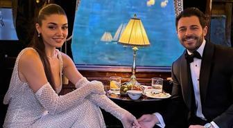 Hande Erçel ve Hakan Sabancı ayrılık iddialarını boşa çıkardı