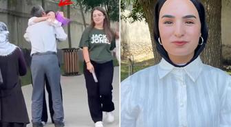 YKS çıkışında babası tarafından çiçekle karşılanan Çimen'den başarılı sonuç