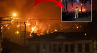 Sakarya yangını 15 saattir sürüyor! Alevlerin içinden yürekleri dağlayan çığlıklar