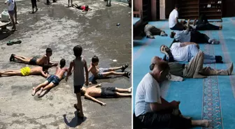 Diyarbakır'da termometre 47 dereceyi gösterdi: Çocuklar havuzlara, yetişkinler camilere akın etti