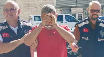 Eşini ve kızını hastanelik etti, polise bıçak çekip direndi