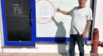 Rekor sıcaklık esnafı isyan ettirdi! İş yerine not asıp tatile çıktı
