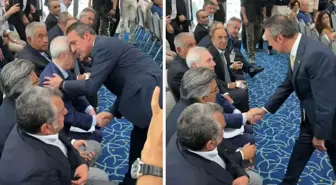 Ali Koç Aziz Yıldırım'ı selamladı, Mahmut Uslu'nun bakışları olay oldu