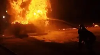 Diyarbakır'da sondaj sırasında yangın! Ölü ve yaralılar var
