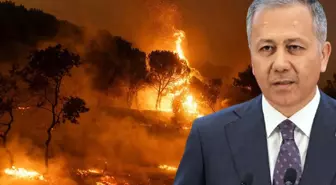 İçişleri Bakanı Ali Yerlikaya: Orman yangınlarına ilişkin 3 kişi tutuklandı