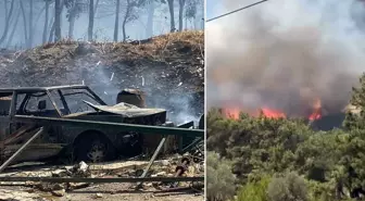 Bir orman yangını da İzmir'de! Bornova'da başlayıp Buca'ya sıçradı