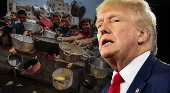 Trump'tan Gazze'deki açlık görüntülerine ilişkin bir garip yorum