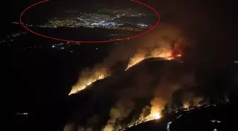 7 gündür süren Karabük yangını şehir merkezini tehdit ediyor