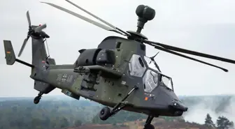 Almanya'da askeri helikopter düştü! Mürettebat kayıp