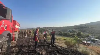 Hatay'da korkutan yangın! Kontrol altına alındı