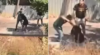 İstanbul'un göbeğinde dehşet! Kafasına silah dayadığı kadına tekme tokat saldırdı