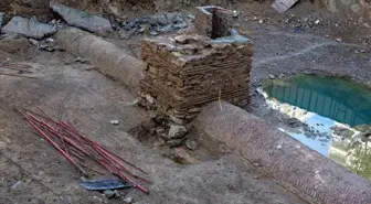 Kocaeli'de sondaj çalışmasında Bizans dönemine ait su kanalı bulundu