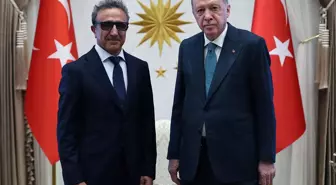 Cumhurbaşkanı Erdoğan, Hamdi Ulukaya'yı kabul etti