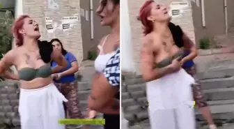 Uyuşturucu operasyonunu, kadınlar böyle engellemeye çalıştı