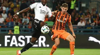 Shakhtar Donetsk'e 2-0 yenilen Beşiktaş, UEFA Avrupa Ligi'ne veda etti
