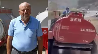 Patlak lastikle orman yangınına su taşıyan çiftçiye destek yağdı! Yaptığıyla yine gönülleri fethetti